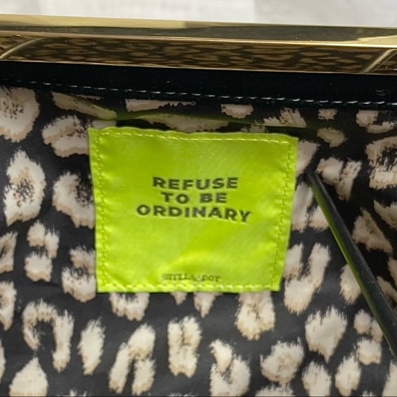 NEW  Stella & Dot  Green Velour Clutch/Shoulder/Cross Body Purse  11” x 6” x 4” - Picture 11 of 16